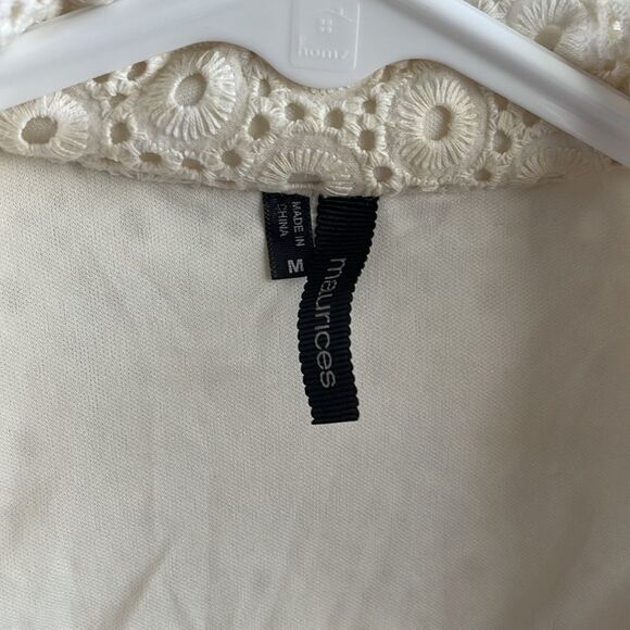 White Eyelet Jacket - Picture 3 of 8